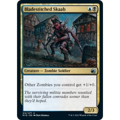 Bladestitched Skaab (foil) | Innistrad: Midnight Hunt