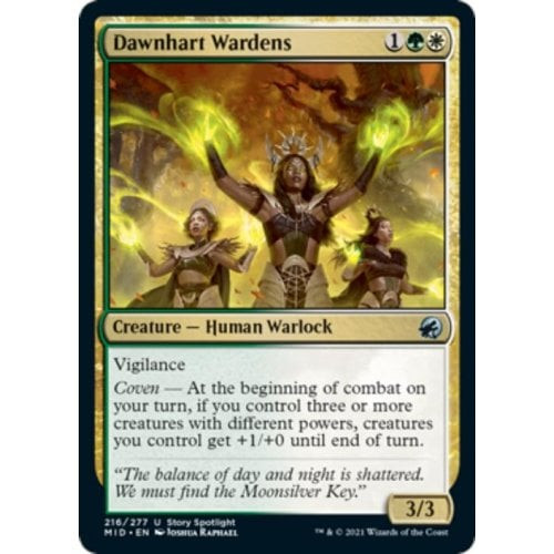 Dawnhart Wardens (foil) | Innistrad: Midnight Hunt