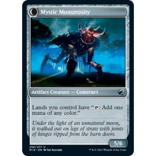 Mystic Skull // Mystic Monstrosity (foil)