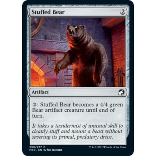 Stuffed Bear (foil) | Innistrad: Midnight Hunt