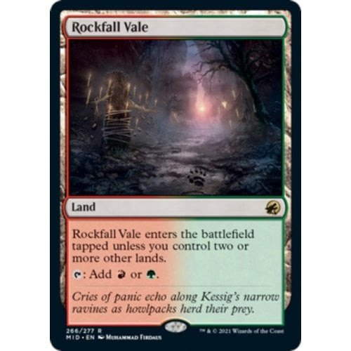 Rockfall Vale (foil) | Innistrad: Midnight Hunt