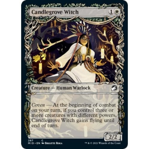 Candlegrove Witch (Equinox Frame foil)
