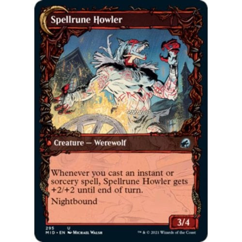 Spellrune Painter // Spellrune Howler (Equinox Frame foil)