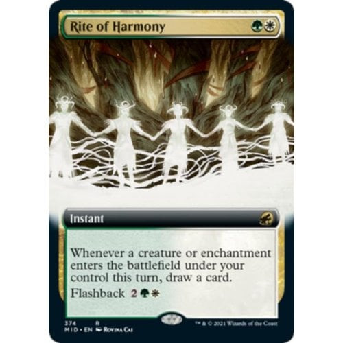 Rite of Harmony (Extended Art foil) | Innistrad: Midnight Hunt