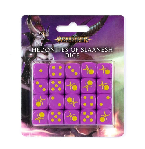Warhammer Age of Sigmar - Hedonites of Slaanesh: Dice Set