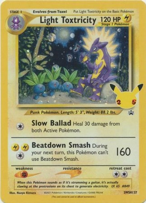 Pokémon Sword & Shield Darkness Ablaze Reverse HOLO Common Toxel #062/189