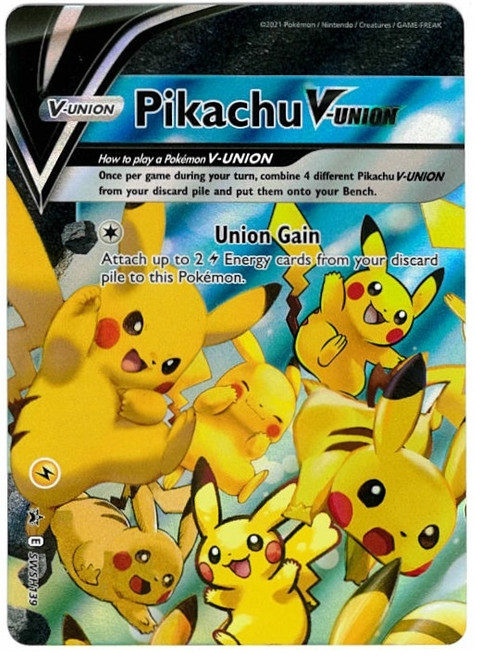 Sword & Shield Promo SWSH139 Pikachu V-UNION