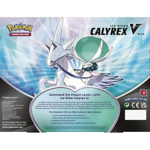Ice Rider Calyrex V Collection Box