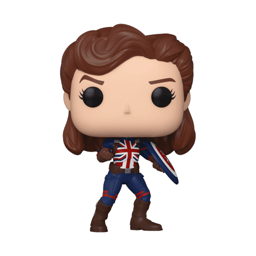 POP! Marvel - What If...? #875 Captain Carter (Action Pose) (Magic Madhouse Exclusive)