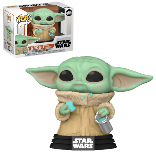 POP! Star Wars: The Mandalorian #465 Grogu with Cookies