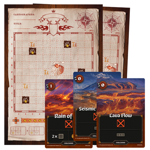 Cartographers Map Pack 1 - Nebblis: Plane of Flame