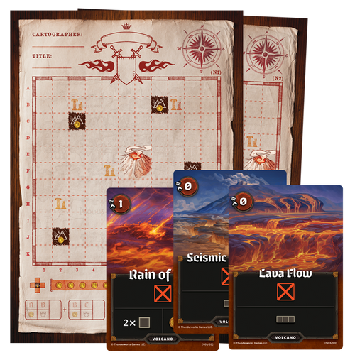 Cartographers Map Pack 1 - Nebblis: Plane of Flame