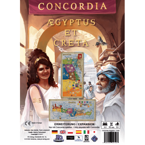 Concordia: Aegyptus and Creta Expansion