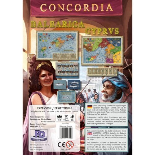 Concordia: Balearica and Cyprus Map Expansion