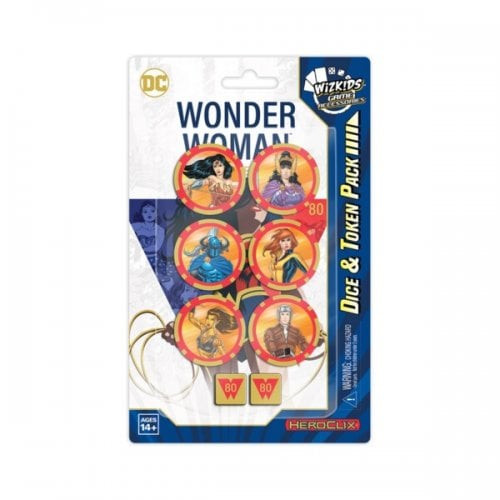 DC Comics HeroClix: Wonder Woman 80th Anniversary - Dice and Token Pack