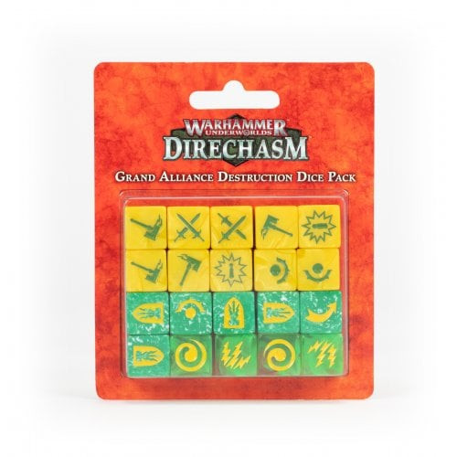 Warhammer Underworlds - Direchasm: Grand Alliance Destruction Dice