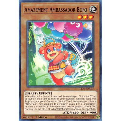LIOV-EN007 Amazement Ambassador Bufo