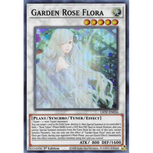 LIOV-EN036 Garden Rose Flora