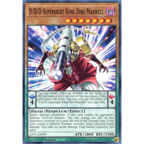 LIOV-EN095 D/D/D Supersight King Zero Maxwell
