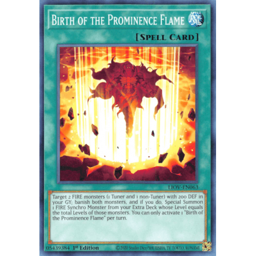 LIOV-EN063 Birth of the Prominence Flame