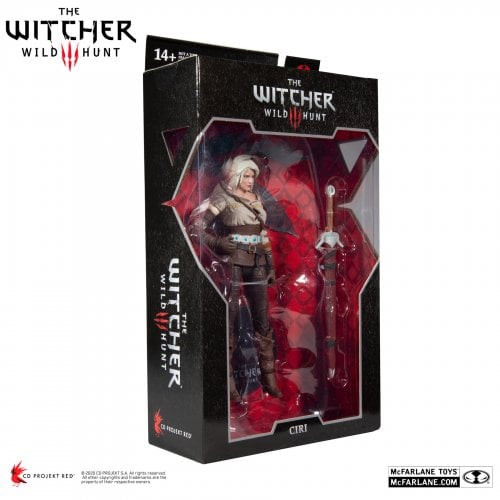 The Witcher 3 Wild Hunt: Ciri (Cirilla Fiona Elen Riannon) 7-Inch Figure