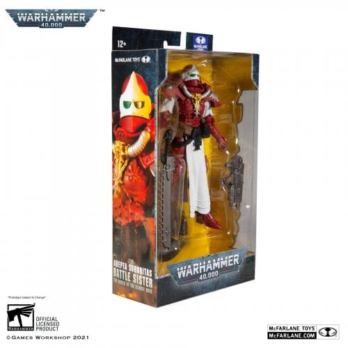 Warhammer 40,000: Adepta Sororitas Battle Sister (The Order of the Bloody Rose) 7-Inch Figure