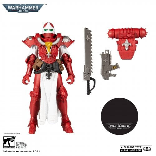 Warhammer 40,000: Adepta Sororitas Battle Sister (The Order of the Bloody Rose) 7-Inch Figure