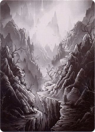 Mountain Art Card