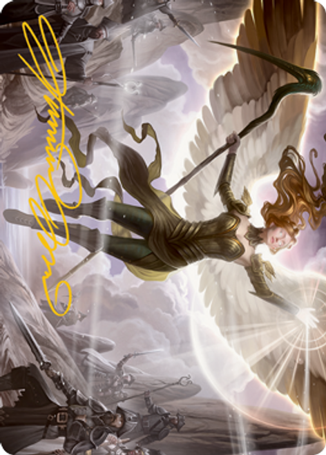 Sigarda's Splendor Art Card (Gold Signature) | Innistrad: Midnight Hunt