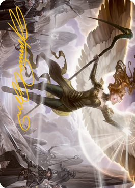 Sigarda's Splendor Art Card (Gold Signature)
