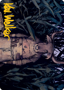 Fleshtaker Art Card (Gold Signature)