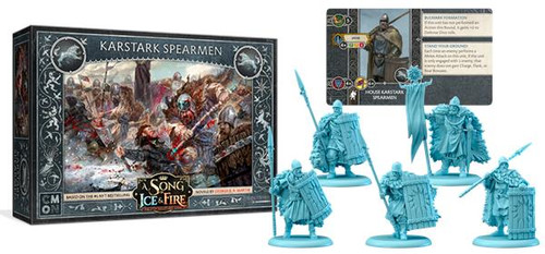 A Song of Ice & Fire Tabletop Miniatures Game - Karstark Spearmen