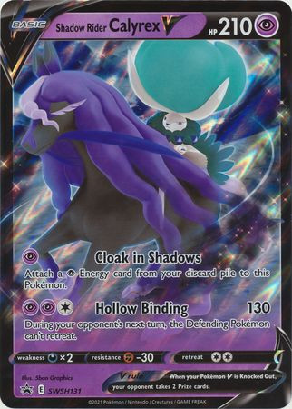 JUMBO Sword & Shield Promo SWSH131 Shadow Rider Calyrex V