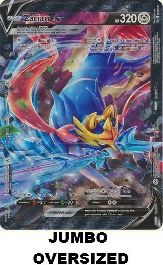 JUMBO Sword & Shield Promo SWSH Zacian V-UNION