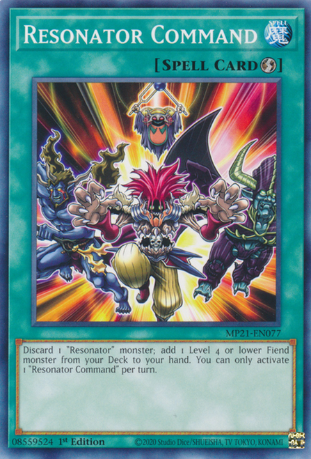 MP21-EN077 Resonator Command