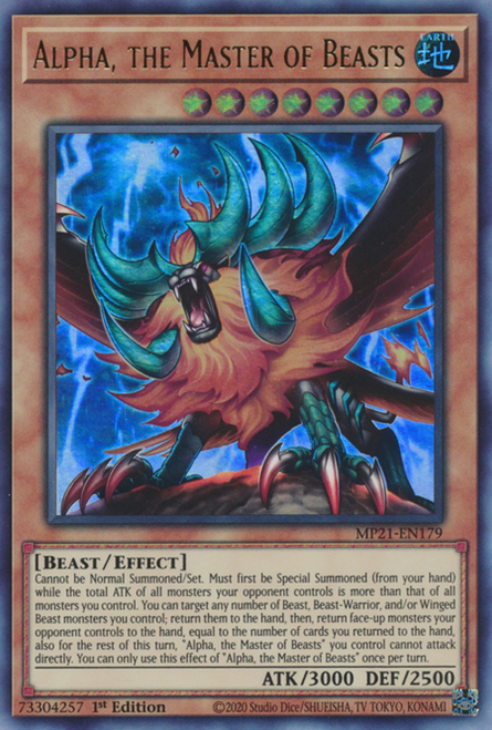 MP21-EN179 Alpha, the Master of Beasts