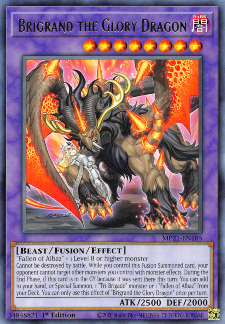 MP21-EN185 Brigrand the Glory Dragon