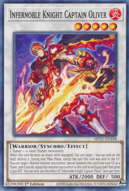 MP21-EN188 Infernoble Knight Captain Oliver