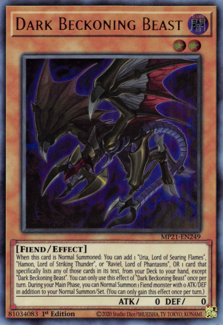 MP21-EN249 Dark Beckoning Beast