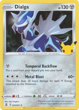 Celebrations 20/25 Dialga (Holo)