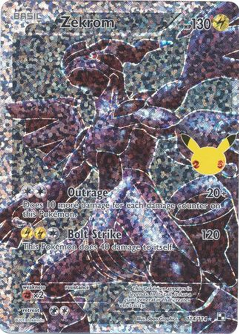 Celebrations Classic Collection 114/114 Zekrom (Holo)
