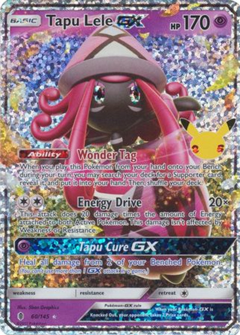 Celebrations Classic Collection 060/145 Tapu Lele GX (Holo)