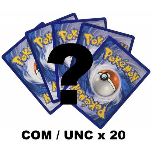 Pokemon Mixed Set Common & Uncommon Cards x 20