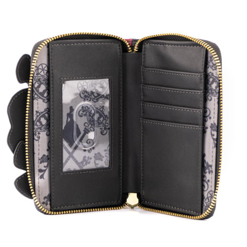 Disney: Villains Scene Evil Stepmother And Step Sisters Zip Around Wallet