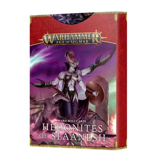 Warhammer Age of Sigmar - Warscroll Cards: Hedonites of Slaanesh (3rd Edition)