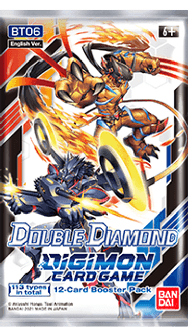 Digimon Trading Card Game: Double Diamond Booster Pack (BT06)