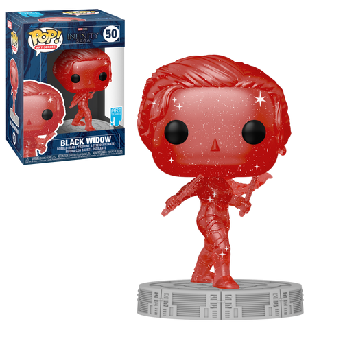 POP! Art Series #50 The Infinity Saga - Black Widow (Red)