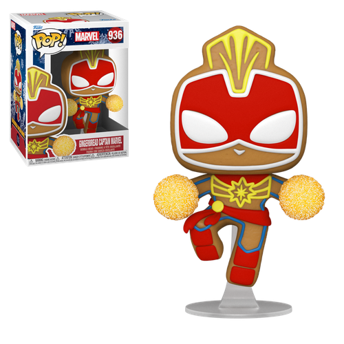 POP! Marvel - Holiday #936 Gingerbread Captain Marvel