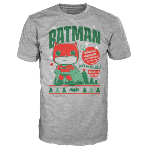 POP! Tee: Holiday Batman 'Christmas Adventure in Gotham City'