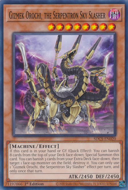 SDCS-EN020 Gizmek Orochi, the Serpentron Sky Slasher